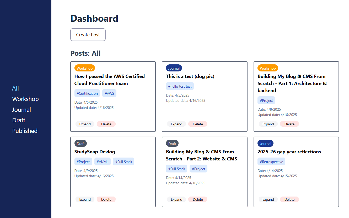 Custom Blog/CMS - image 5