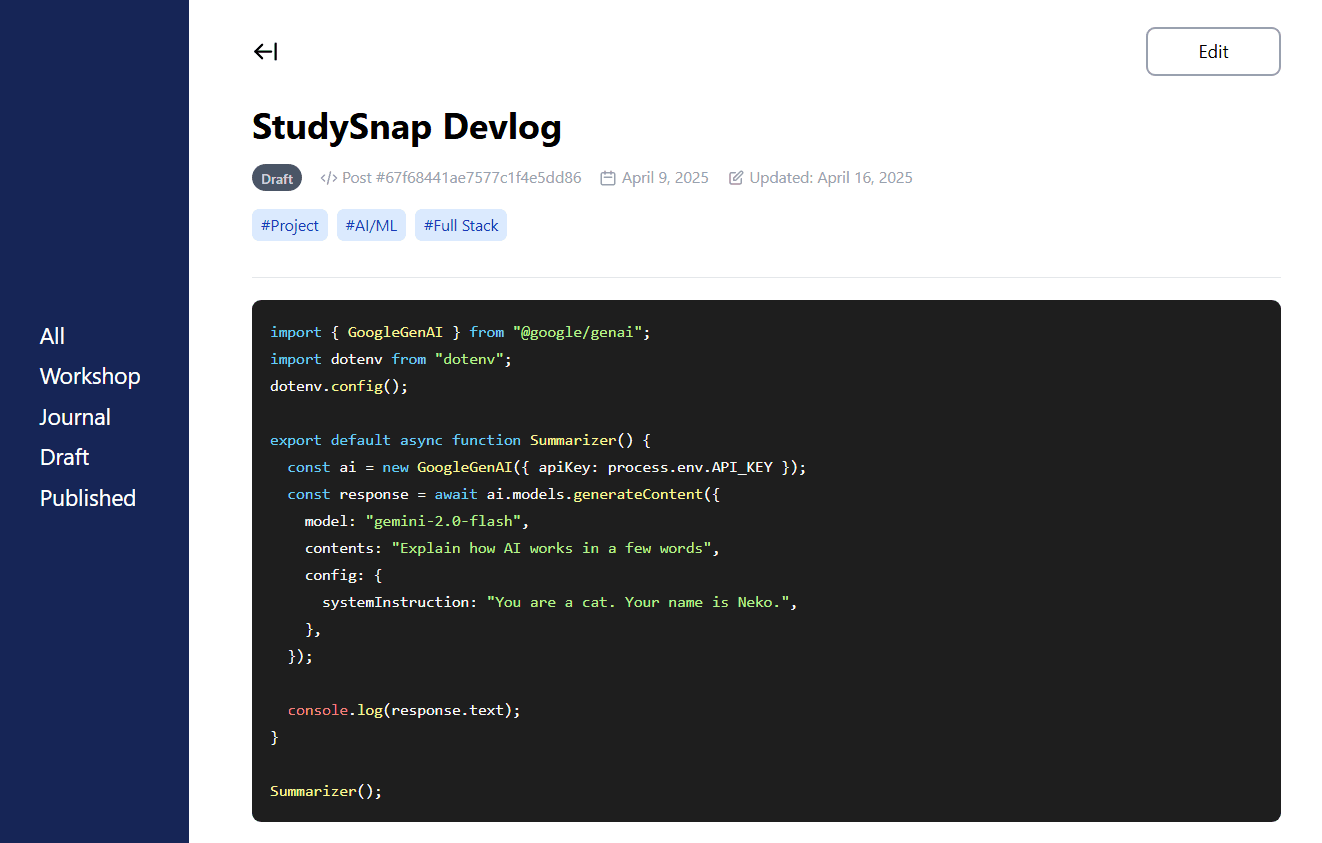 Custom Blog/CMS - image 1