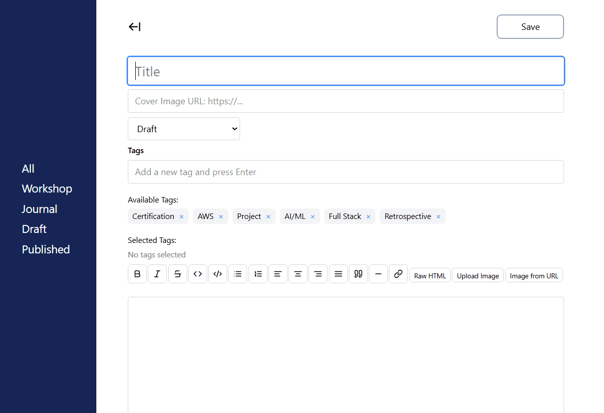 Custom Blog/CMS - image 3